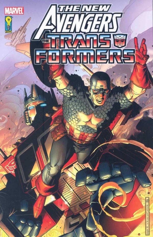 New Avengers Transformers TPB Solicitation (1 of 1)